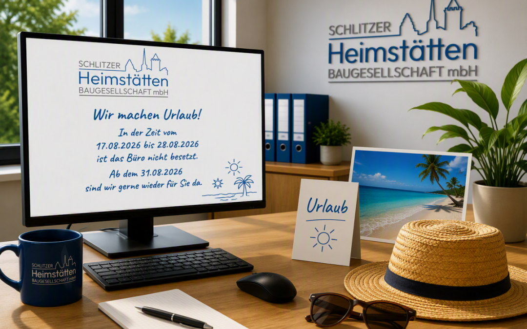 Wir machen Urlaub!